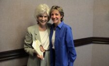 Trisha with Diane Rehm